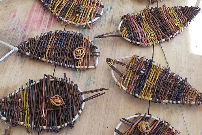 réalisations d'un atelier vannerie